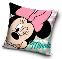 Disney kussen Minnie 40 x 40 cm polyester lichtroze - thumbnail