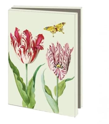 Kaartenmapje 10 stuks met enveloppen - Tulpen, Jacob Marrel, Collection Rijksmuseum Amsterdam