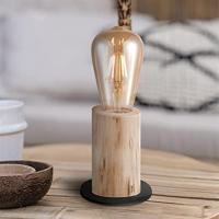 Home sweet home billy tafellamp small houten tak - thumbnail