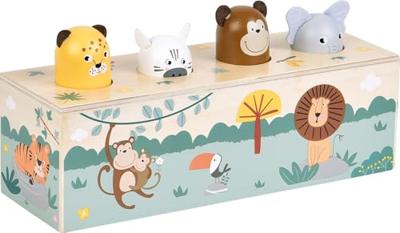 Small Foot - houten dansende dieren met geluiden safari fsc