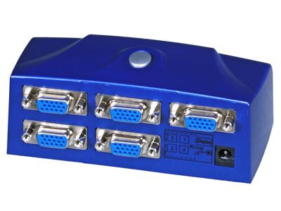 Monoprice 100246 linxcel 4-poorts SVGA VGA elektronische monitor schakelaar
