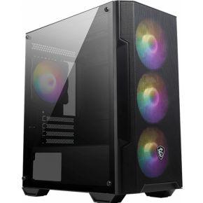 MSI MAG FORGE M100A computerbehuizing Micro Tower Zwart, Transparant MSI MAG FORGE M100A computerbehuizing Micro Tower Zwart, Transparant
