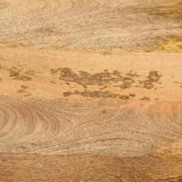 Bureau met lades 105x55x70 cm massief mangohout en ijzer - thumbnail