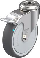 Blickle LKRXA-PATH 101KFD-FI Zwenkwiel met rem Wieldiameter: 100 mm Draagvermogen (max.): 120 kg 1 stuk(s) - thumbnail