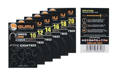 Guru Super XS Spade Hook 10St. size 18