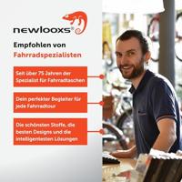 Newlooxs Vigo double fietstas - sportief, waterafstotend, zwart/grijs - thumbnail