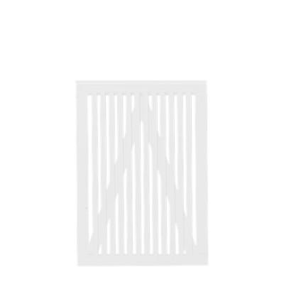 Wit Houten Tuinpoort Sendai 100 x 140 CM