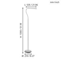 Eglo Led vloerlampLaroa - 96436 - thumbnail
