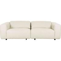 Zuiver 3-zits Bank 'Wings' Bouclé, kleur Naturel - thumbnail