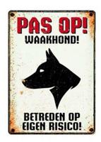 Plenty Gifts waakbord blik waakhond - thumbnail