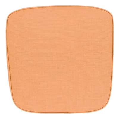 Unique Living Wicker tuinkussen Bliss outdoor 46x47x4cm orange