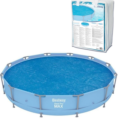 Viking Choice Solar afdekzeil voor zwembad 366 cm – Bestway – Blauw – Solar Cover Viking Choice Solar afdekzeil voor zwembad 366 cm – Bestway – Blauw – Solar Cover