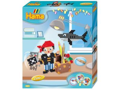 Hama Strijkkralen 3D Set Piraten 2500 Stuks