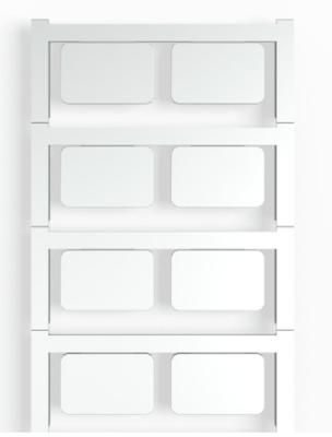 Weidmüller 1713740000 SM 27/18 NEUTRAL SI Apparaatmarkering Montagemethode: Plakken Markeringsvlak: 18 x 27 mm Zilver Aantal markeringen: 80 80 stuk(s) Weidmüller 1713740000 SM 27/18 NEUTRAL SI Apparaatmarkering Montagemethode: Plakken Markeringsvlak: 18 x 27 mm Zilver Aantal markeringen: 80 80 stuk(s)