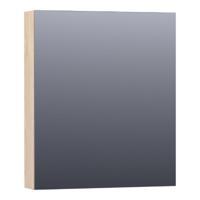 Brauer Impress Spiegelkast 60 cm - zonder Verlichting - Met 1 Rechtsdraaiende Dubbelzijdige Spiegeldeur - Sunlit - thumbnail