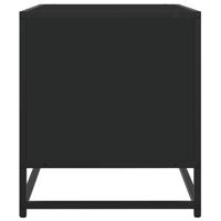 Tv-meubel 270x40x46 cm bewerkt hout zwart - thumbnail
