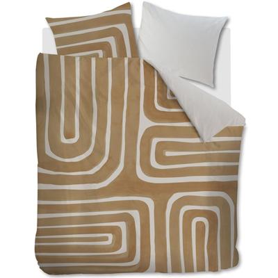 vtwonen Tribe Dekbedovertrek 140 x 200/220 cm - Terra