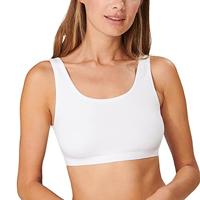2-pack Bustier top - Biologisch katoen Bralette - Bh top zonder sluiting en zonder beugel - thumbnail