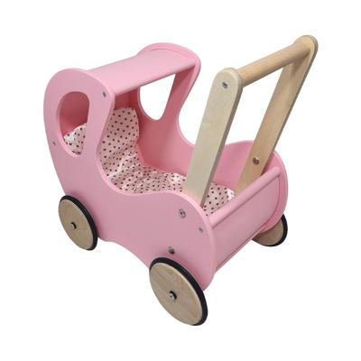 Hoge houten poppenwagen - Klassiek - Senna