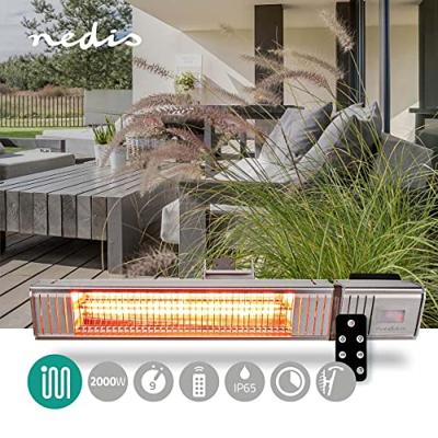 Nedis Patio Verwarmer | 2000 W| IP65 | 1 stuk - HTPA30ESS HTPA30ESS