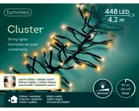 Lumineo Clusterverlichting 3m 448led Warm wit/ Klassisk warm - thumbnail