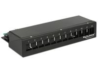 DeLOCK Keystone Desktop Patch Panel 12 Port patchpaneel - thumbnail