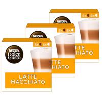 Nescafe Dolce Gusto Latte Macchiato capsules 3 x 16 koffiecups bij Jumbo - thumbnail