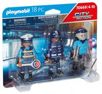 Playmobil 70669 City Action Figurenset Politie 3 Stuks - thumbnail