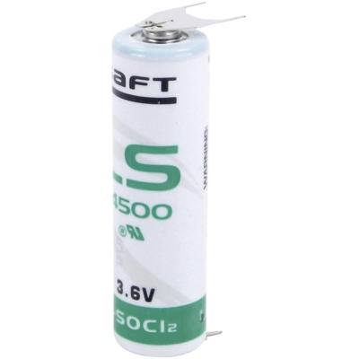 Saft LS 14500 3PF Speciale batterij AA (penlite) U-soldeerpinnen Lithium 3.6 V 2600 mAh 1 stuk(s) Saft LS 14500 3PF Speciale batterij AA (penlite) U-soldeerpinnen Lithium 3.6 V 2600 mAh 1 stuk(s)