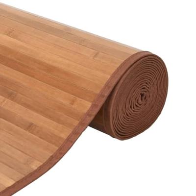 Vloerkleed rechthoekig 70x100 cm bamboe naturel