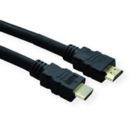 ROLINE HDMI High Speed met Ethernet kabel, met repeater, 25 m - thumbnail