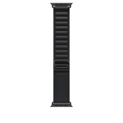Apple Watch Band - Alpine Loop - 49 mm - Zwart - Small