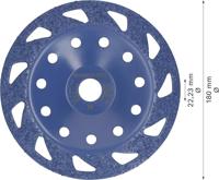 Bosch Accessoires EXPERT Multi Material carbide Slijpkop medium | schuin | 180 mm | 22,23 mm - 2608901750 - thumbnail