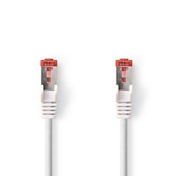 Nedis CCGP85221WT200 Cat6 S/ftp-netwerkkabel Rj45 Male - Rj45 Male 20 M Wit