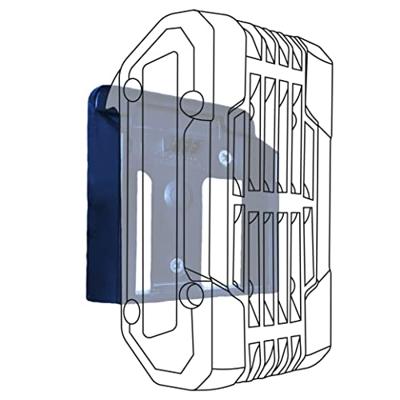 StealthMounts BM-BO18-BLU-6 Accuhouder voor Bosch 18V pro | Blauw | 6-pack - BM-BO18-BLU-6