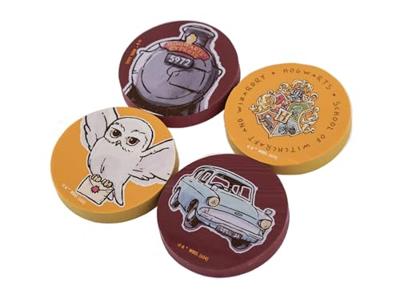 Harry Potter Eraser 4-Pack