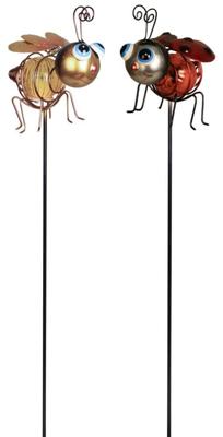 Luxform Solar priklampjesMetal insect Bij & Lieveheersbeestje - LWE24203