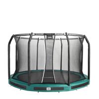 Trampoline Premium Grond Combo 396cm Groen - thumbnail