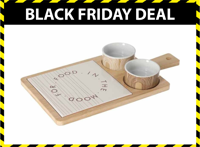 JENS Living Serveerplankset - Tapasset - 31 x 17 cm - thumbnail