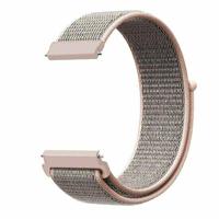 Sport Loop nylon bandje - Zand roze - Xiaomi Redmi Watch 5 Active / Redmi Watch 5 Lite - thumbnail