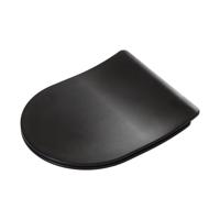 Toiletbril Tiger Tune Duroplast Zwart - thumbnail