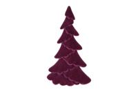 Kerstboom mea kunststof 31 cm paars - thumbnail