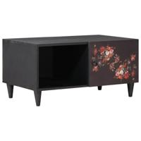 Salontafel Multikleur 80 x 50 x 40 cm Massief Mango Hout - thumbnail