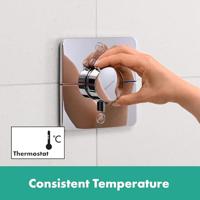 Hansgrohe ShowerSelect Comfort Q thermostaat inbouw voor 2 functies, chroom - thumbnail