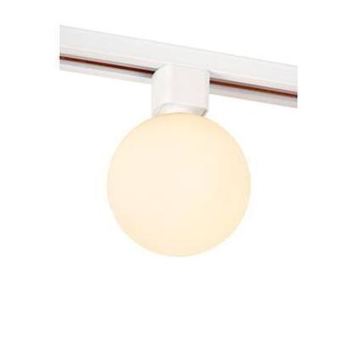 Lucide TRACK TYCHO- Railspot - 1-fase Railsysteem / Railverlichting - 1xG9 - Opaal (Uitbreiding)