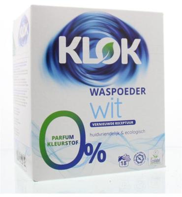 Klok Waspoeder wit 1170 Gram