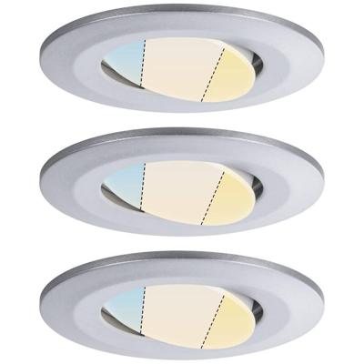Paulmann 93095 Calla WhiteSwitch LED-inbouwlamp LED LED vast ingebouwd 15 W Chroom (mat)