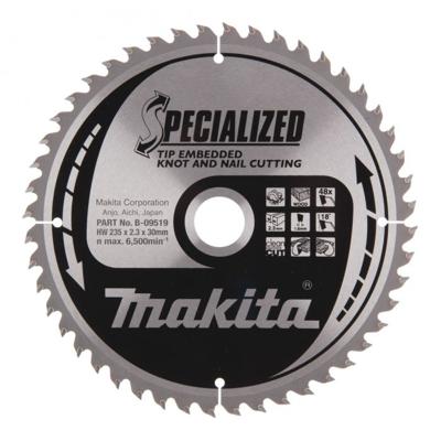 Makita Accessoires Cirkelzaagblad TipE 235x30x2,3 48T 18g - B-09519
