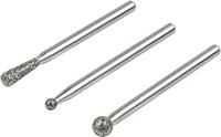 Wolfcraft 5988000 Set diamantslijper, kogel- en kegelvormig, 3-delig 1 set(s) - thumbnail
