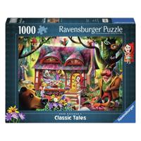 Ravensburger Puzzel Roodkapje en de Wolf 1000 Stukjes - thumbnail
